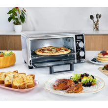 Black+Decker Crisp ‘N Bake PRO Stainless Steel 4-Slice Air Fryer Toaster Oven! new in box - NO SHIPPING!