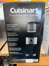 Cuisinart Stainless Steel 12-Cup Coffee Machine, Black