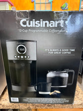 Cuisinart Stainless Steel 12-Cup Coffee Machine, Black