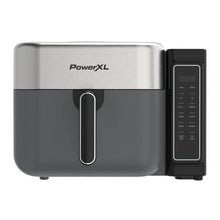 PowerXL™ 8 Quart AIRMAX™ Air Fryer Oven with 6 Pre-Sets, Two Tier Compact Design! New in box