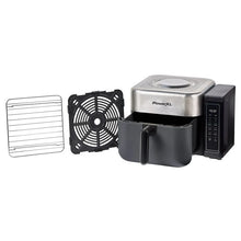 PowerXL™ 8 Quart AIRMAX™ Air Fryer Oven with 6 Pre-Sets, Two Tier Compact Design! New in box