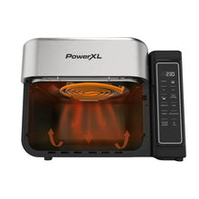 PowerXL™ 8 Quart AIRMAX™ Air Fryer Oven with 6 Pre-Sets, Two Tier Compact Design! New in box