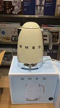 Smeg 50's Retro Style Aesthetic Electric Kettle, Cream- slightly used - works great!