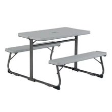 Your Zone Folding Kid's Activity Table, Steel and Plastic, Gray, for Children 3-8 Years, 33.11" x 40.94" x 21.85"!(NEW IN BOX)