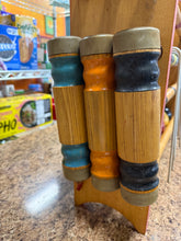 Vintage Adirondack Wooden Croquet Set with Storage Stand - 6-Player Lawn Game! (USED - WORKS PERFECTLY)
