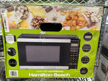 Hamilton Beach 0.9 Cu ft Countertop Microwave Oven, 900 Watts, Stainless Steel - WE DO NOT SHIP!!