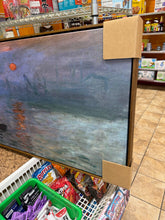 Impression Sunrise Canvas Gallery Wall Art |Ready to Hang 21” by 51” - new and framed!