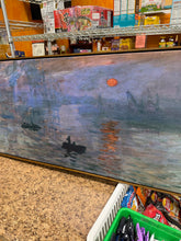 Impression Sunrise Canvas Gallery Wall Art |Ready to Hang 21” by 51” - new and framed!