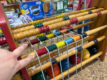 Vintage Adirondack Wooden Croquet Set with Storage Stand - 6-Player Lawn Game! (USED - WORKS PERFECTLY)