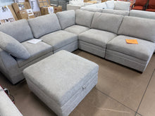 Thomasville Tisdale 6-Piece Modular Sectional with Storage Ottoman, Taupe — BRAND NEW!!
