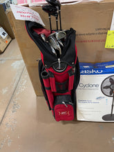 Complete set of Tour Player golf clubs and golf bag - used - good starter set