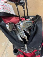 Complete set of Tour Player golf clubs and golf bag - used - good starter set