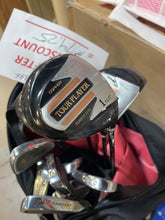 Complete set of Tour Player golf clubs and golf bag - used - good starter set