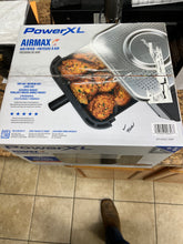 PowerXL™ 8 Quart AIRMAX™ Air Fryer Oven with 6 Pre-Sets, Two Tier Compact Design! New in box