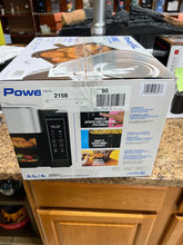 PowerXL™ 8 Quart AIRMAX™ Air Fryer Oven with 6 Pre-Sets, Two Tier Compact Design! New in box