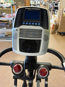 PROFORM 16.0 MME Elliptical!! NEW AND ASSEMBLED(MINOR CRACK FROM SHIPPING)!!