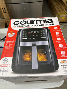 Gourmia 6-QT. Digital Window Air Fryer- like new!  No box