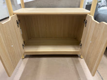 72.25" Scandi Bookcase with Three Shelves And Cabinet Storage Natural - Room Essentials - WE DO NOT SHIP!!