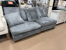 Corduroy Armless Loveseat Sofa! (NEW - NO ARM SPECIAL!)