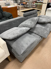 Corduroy Armless Loveseat Sofa! (NEW - NO ARM SPECIAL!)