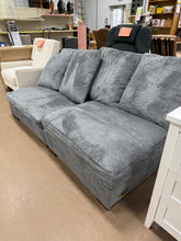 Corduroy Armless Loveseat Sofa! (NEW - NO ARM SPECIAL!)