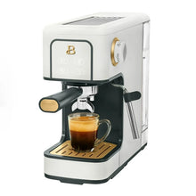 Beautiful Slim Espresso Machine with 20-Bar Pressure, White Icing by Drew Barrymore used tested works great!!!