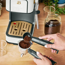 Beautiful Slim Espresso Machine with 20-Bar Pressure, White Icing by Drew Barrymore used tested works great!!!