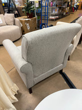 Mid-Century Accent Chair Single Sofa Reading Chairs Comfy Arm Chair Living Room Lounge Chiar, Gray!! NEW AND ASSEMBLED!!