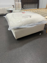 Ebern Cream Ottoman- WE DO NOT SHIP!!
