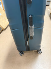 30.3 in. Inky Blue ABS Hardside Luggage Spinner Suitcase with 360° Dual Wheels, 3 Step Telescoping Handle, Soft Grip