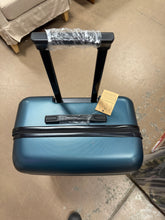 30.3 in. Inky Blue ABS Hardside Luggage Spinner Suitcase with 360° Dual Wheels, 3 Step Telescoping Handle, Soft Grip