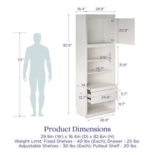 Wexford Side Cabinet, White! (NEW IN BOX)