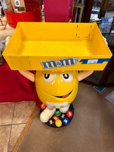 M&M Yellow Character Candy Store Display w/ Storage Tray 

Rolling Wheels

(47” tall) 

used condition