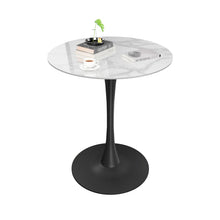 Sintered Stone Top Bar Table Round Kitchen Bistro Table- WE DO NOT SHIP!!