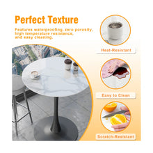 Sintered Stone Top Bar Table Round Kitchen Bistro Table- WE DO NOT SHIP!!