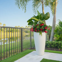 Marazzi Pot Planter, White- WE DO NOT SHIP!!