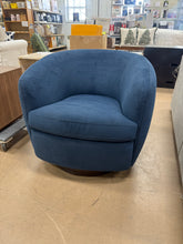 Marcy Upholstered Swivel Barrel Chair- WE DO NOT SHIP!!