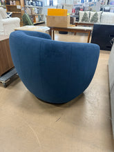 Marcy Upholstered Swivel Barrel Chair- WE DO NOT SHIP!!