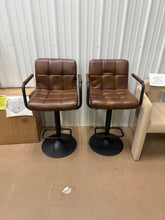 Penacook Swivel Adjustable Height Bar Stool (Set of 2)- WE DO NOT SHIP!!
