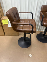 Penacook Swivel Adjustable Height Bar Stool (Set of 2)- WE DO NOT SHIP!!