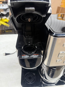 Cuisinart Coffee Center 2-IN-1 Coffeemaker, Stainless Steel!! LIGHTLY USED(TESTED WORKS GREAT)!!