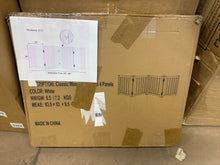 Klaus Wood Free Standing Pet Gate, White- WE DO NOT SHIP!!