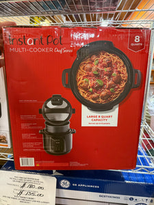 Instant Pot 8Qt RIO Chef Series 7-in-1 Multi-Cooker, Pressure Cook, Slow Cook, & more, Black!! NEW IN BOX!!