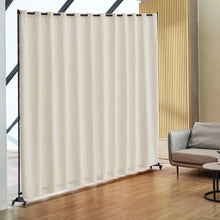VEVOR 10FT PORTABLE FABRIC ROOM DIVIDER WITH WHEELS!! (BRAND NEW IN BOX!)