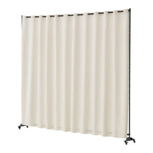 VEVOR 10FT PORTABLE FABRIC ROOM DIVIDER WITH WHEELS!! (BRAND NEW IN BOX!)