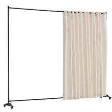 VEVOR 10FT PORTABLE FABRIC ROOM DIVIDER WITH WHEELS!! (BRAND NEW IN BOX!)
