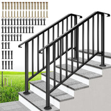 Vivohome 2-PACK 5-STEP OUTDOOR STAIR HANDRAILS!! (BRAND NEW IN BOX!)
