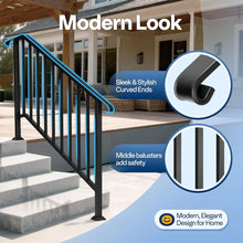 Vivohome 2-PACK 5-STEP OUTDOOR STAIR HANDRAILS!! (BRAND NEW IN BOX!)