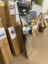 24"x71" Rectangular Full Length Mirror Full Body Standing Mirror, Black- NEW