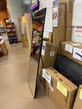24"x71" Rectangular Full Length Mirror Full Body Standing Mirror, Black- NEW